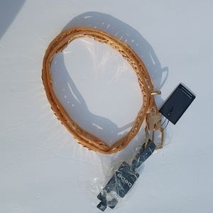 New Bebé Gold Metal Belt L XL